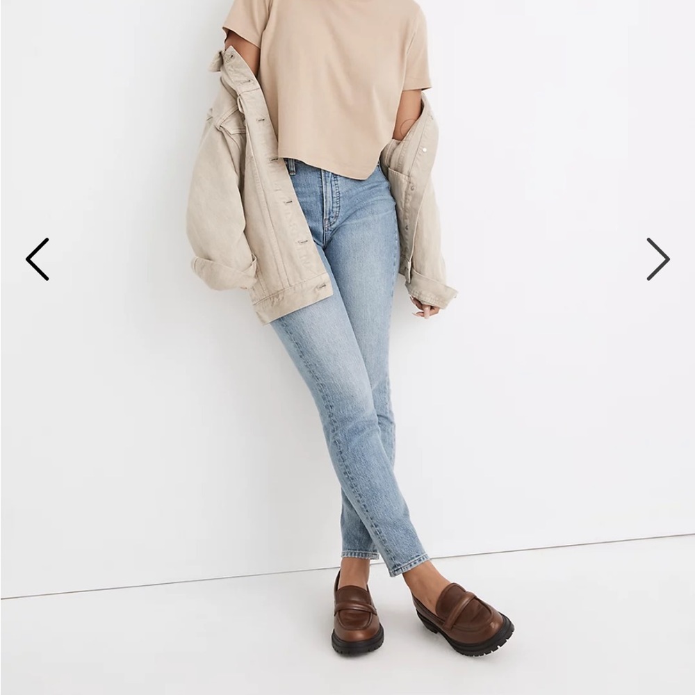 Madewell Tall Curvy Perfect Vintage Jean in Heathcote Wash
